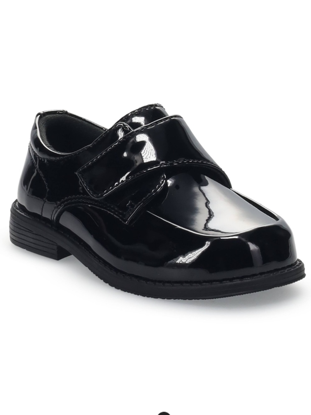 Toddler Boy Black Patent Dress Shoe